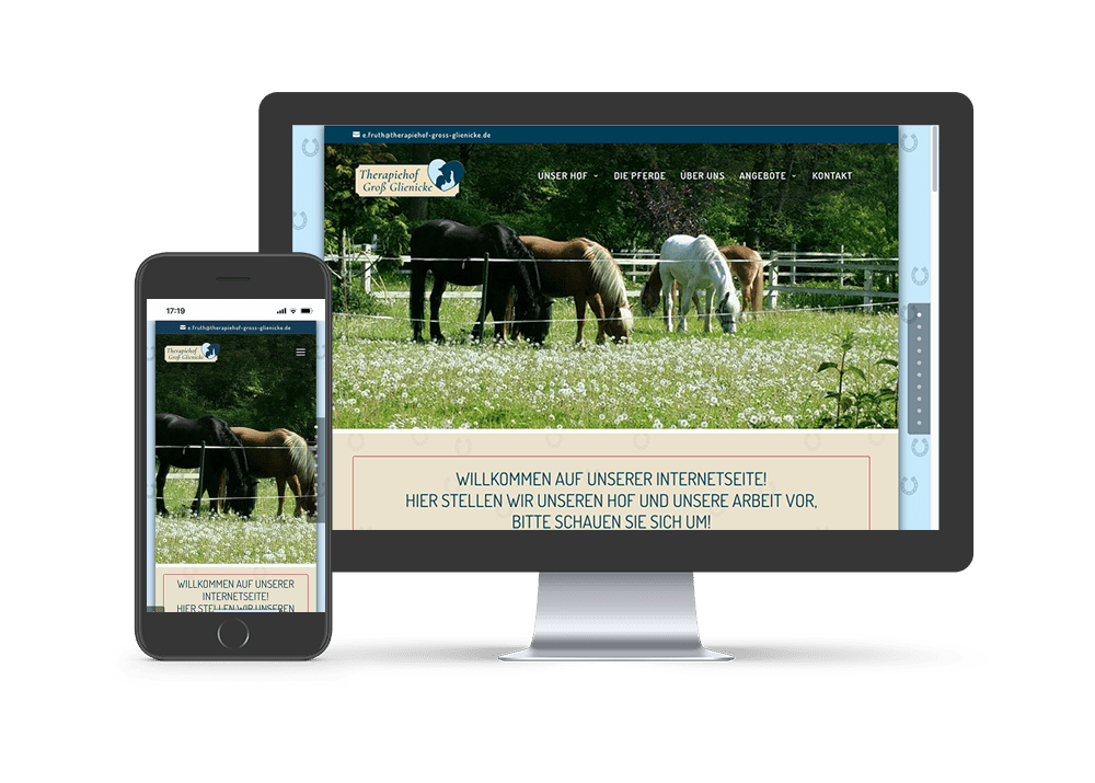 website therapiehof gross glienicke